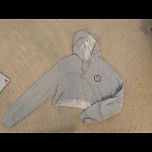 cropped Stranger Things hoodie